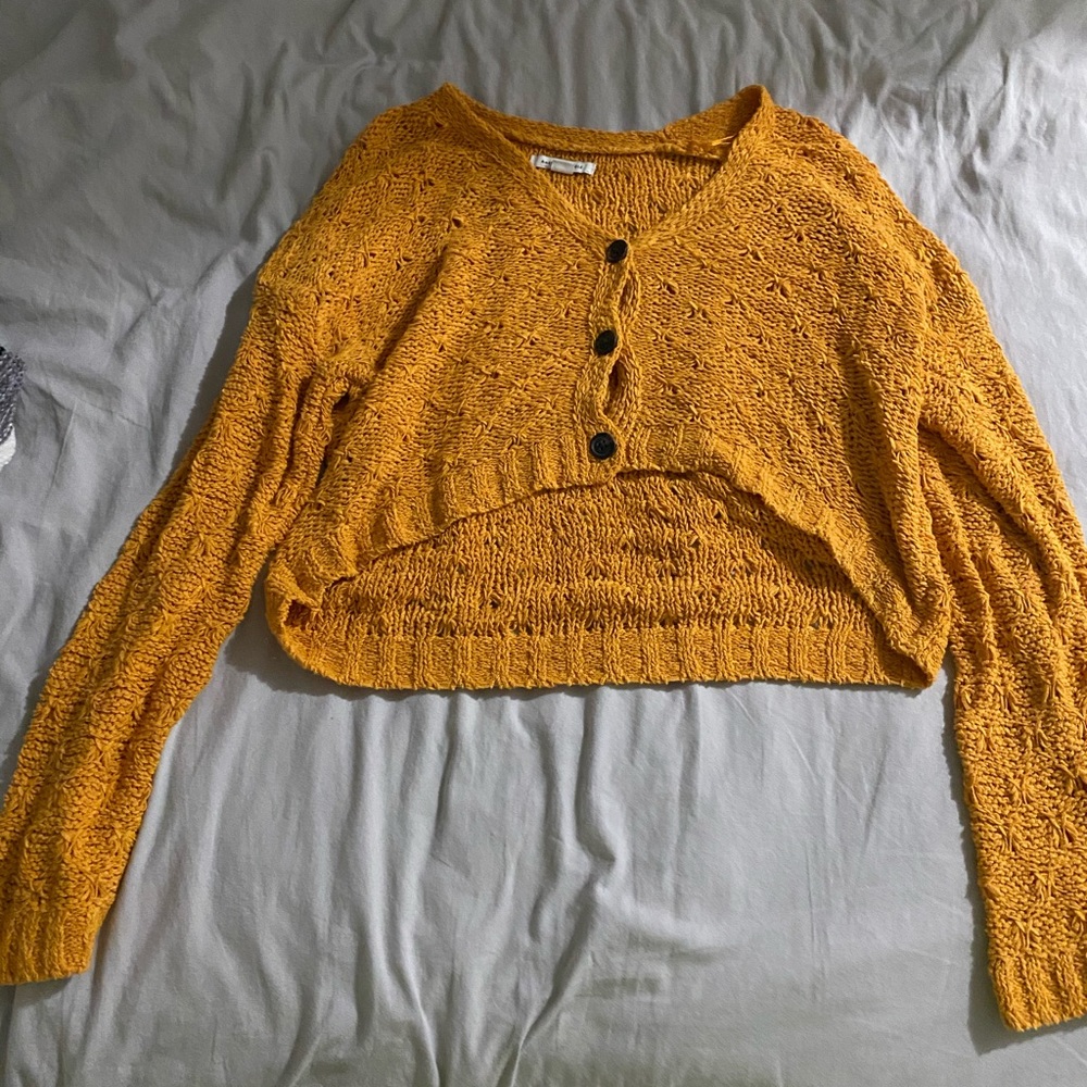 Yellow sweater